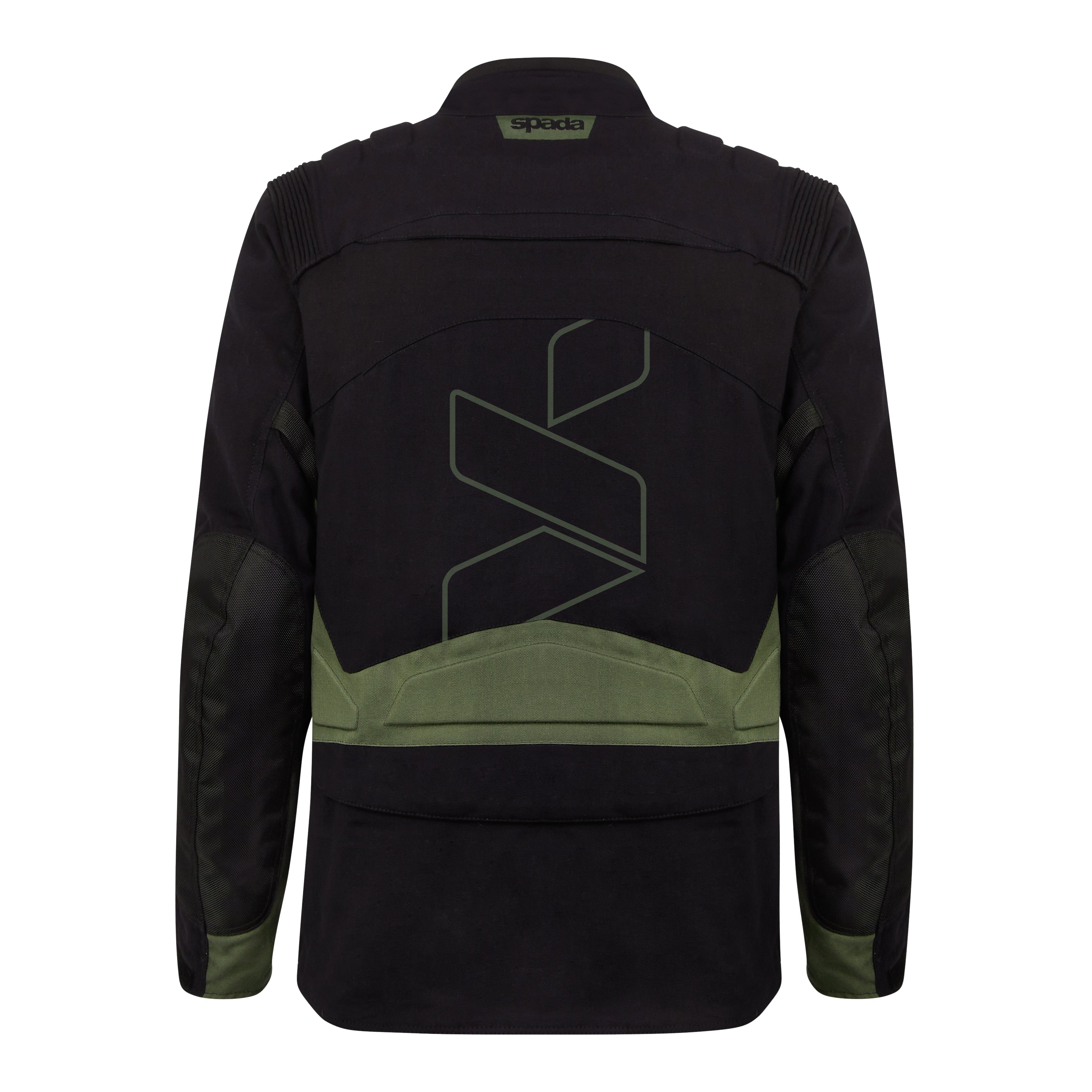 Spada Ascent V3 CE WP Motorcycle Jacket Black/Green