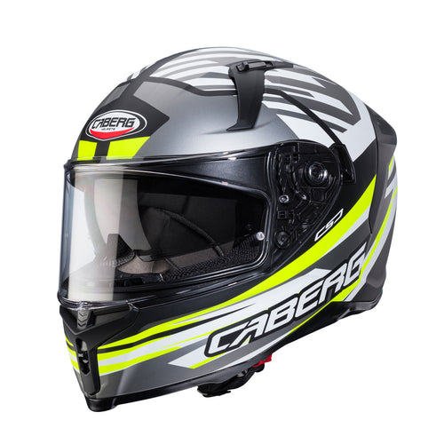 Caberg Avalon X Kira Matt Black/Grey/Yellow Helmet