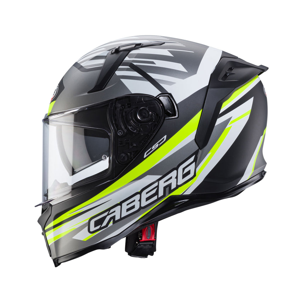 Caberg Avalon X Kira Matt Black/Grey/Yellow Helmet