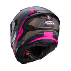 Caberg Avalon X Optic Matt Black, Grey & Fuchsia Motorbike Helmet