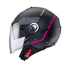 Caberg Riviera V4X Geo Matt Black/Fuchsia/Anthracite Helmet