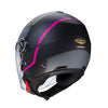 Caberg Riviera V4X Geo Matt Black/Fuchsia/Anthracite Helmet