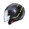 Caberg Riviera V4X Geo Matt Black/Yellow/Anthracite Helmet