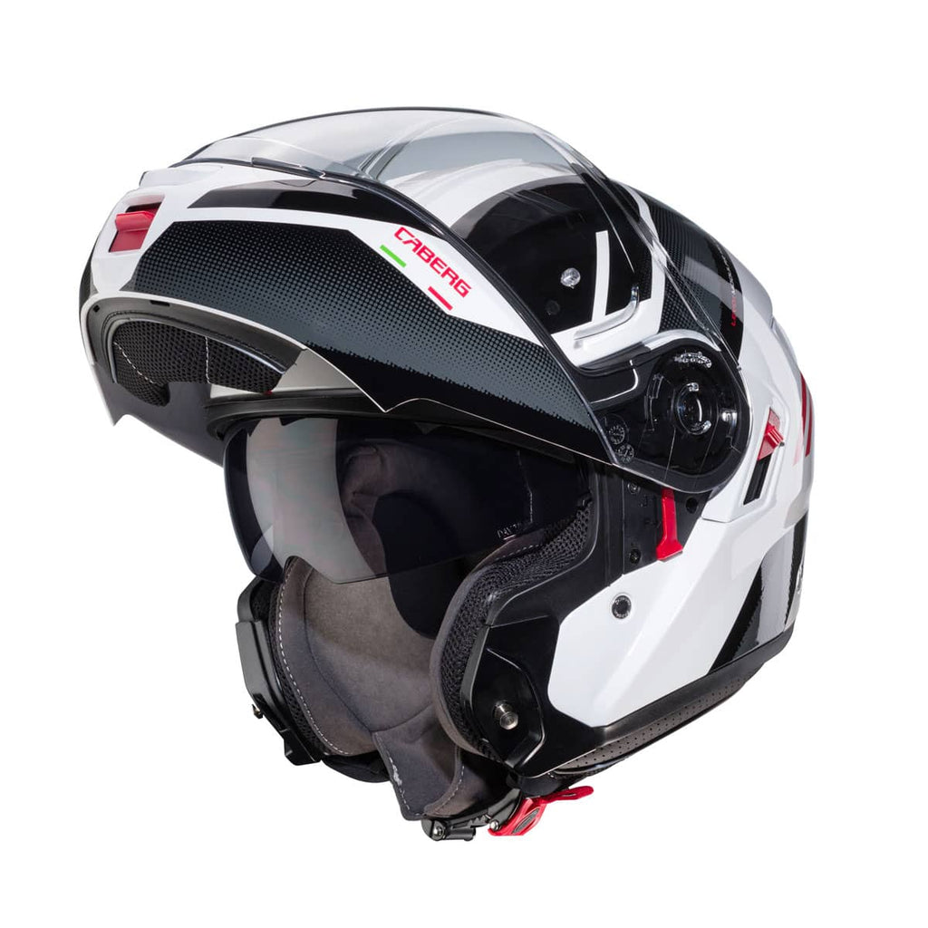 Caberg Levo X White/Anthracite/Red Helmet S/O