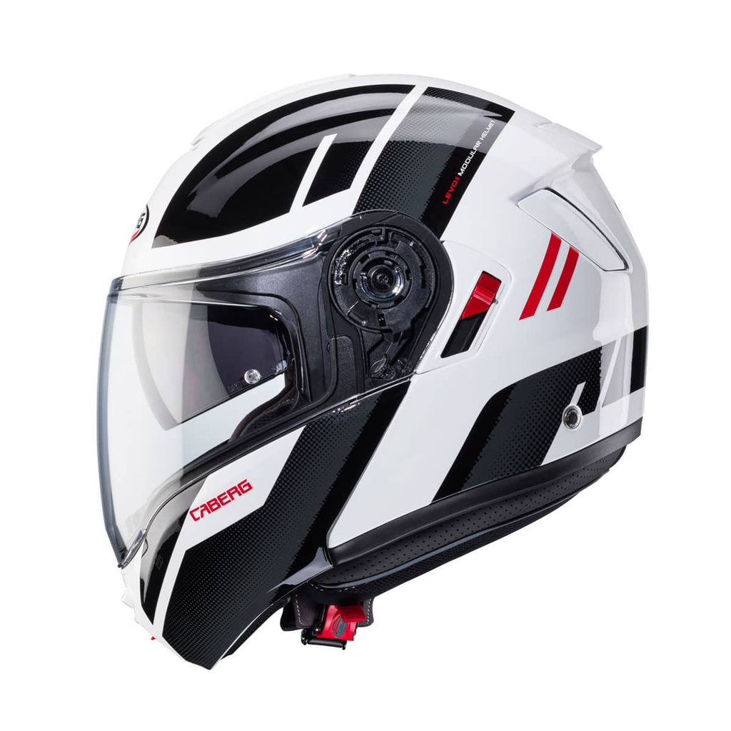 Caberg Levo X White/Anthracite/Red Helmet S/O