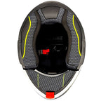 Spada Orion 2 Element Motorcycle Helmet White/Grey/Red