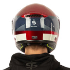 Spada Orion 2 Allure Motorcycle Helmet Red/Blue