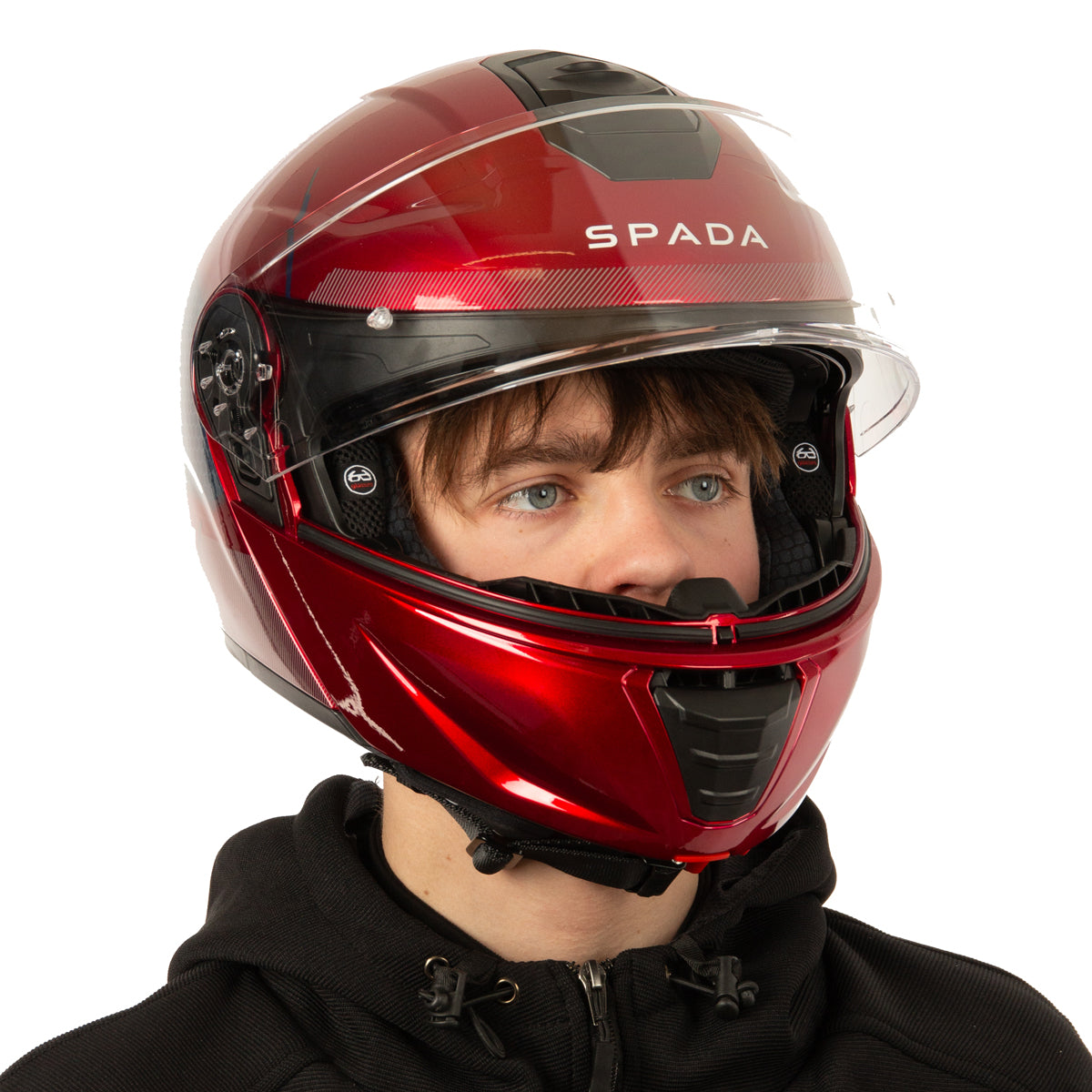 Spada Orion 2 Allure Motorcycle Helmet Red/Blue