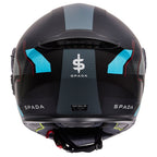 Spada Orion 2 Element Motorcycle Helmet Black/Grey/Red/Blue
