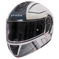 Spada Orion 2 Element Motorcycle Helmet White/Grey/Red